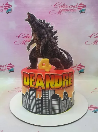 Godzilla Cake