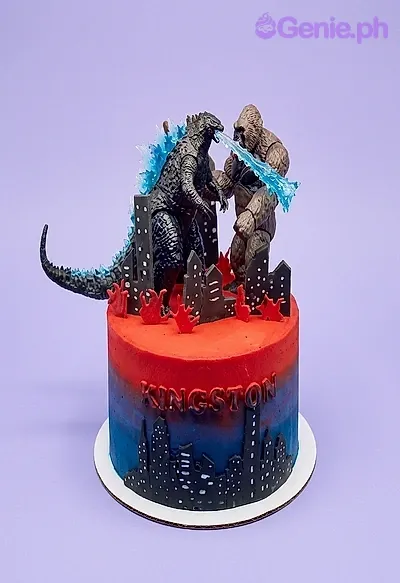 Godzilla Vs Kong Cake