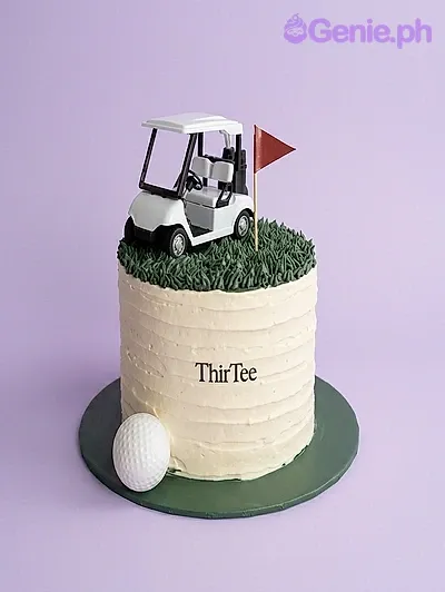 Golf Birthday Sports Cake Design