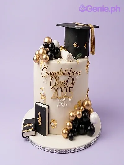 Graduation Books Cake Design