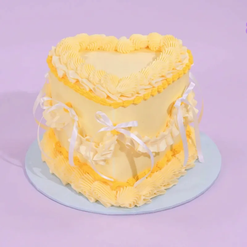 Heart Disco Cake