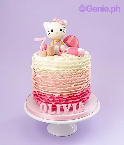 Hello Kitty Beach Cake