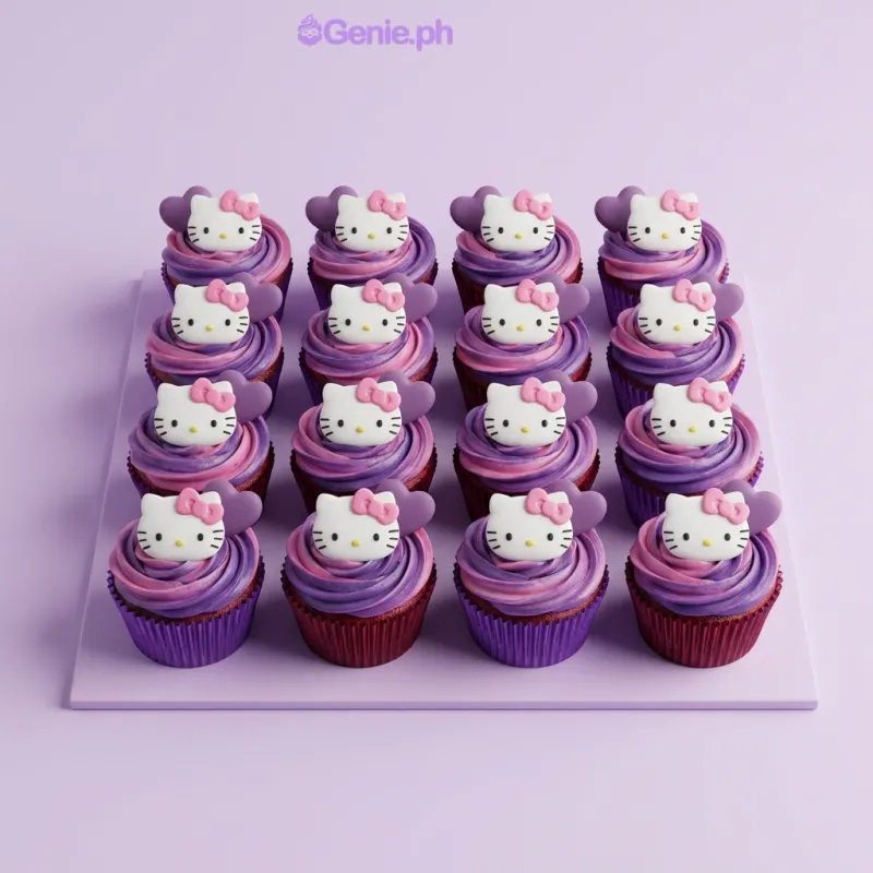 Hello Kitty Cupcakes