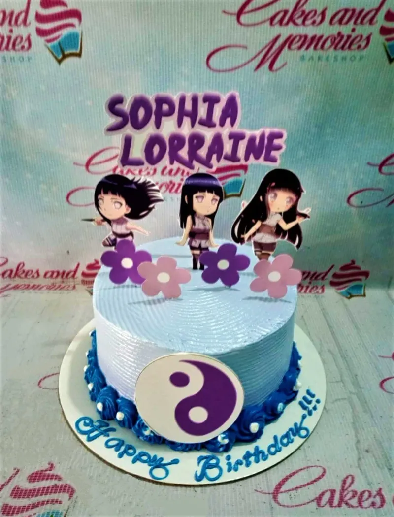 Hinata Naruto Cake