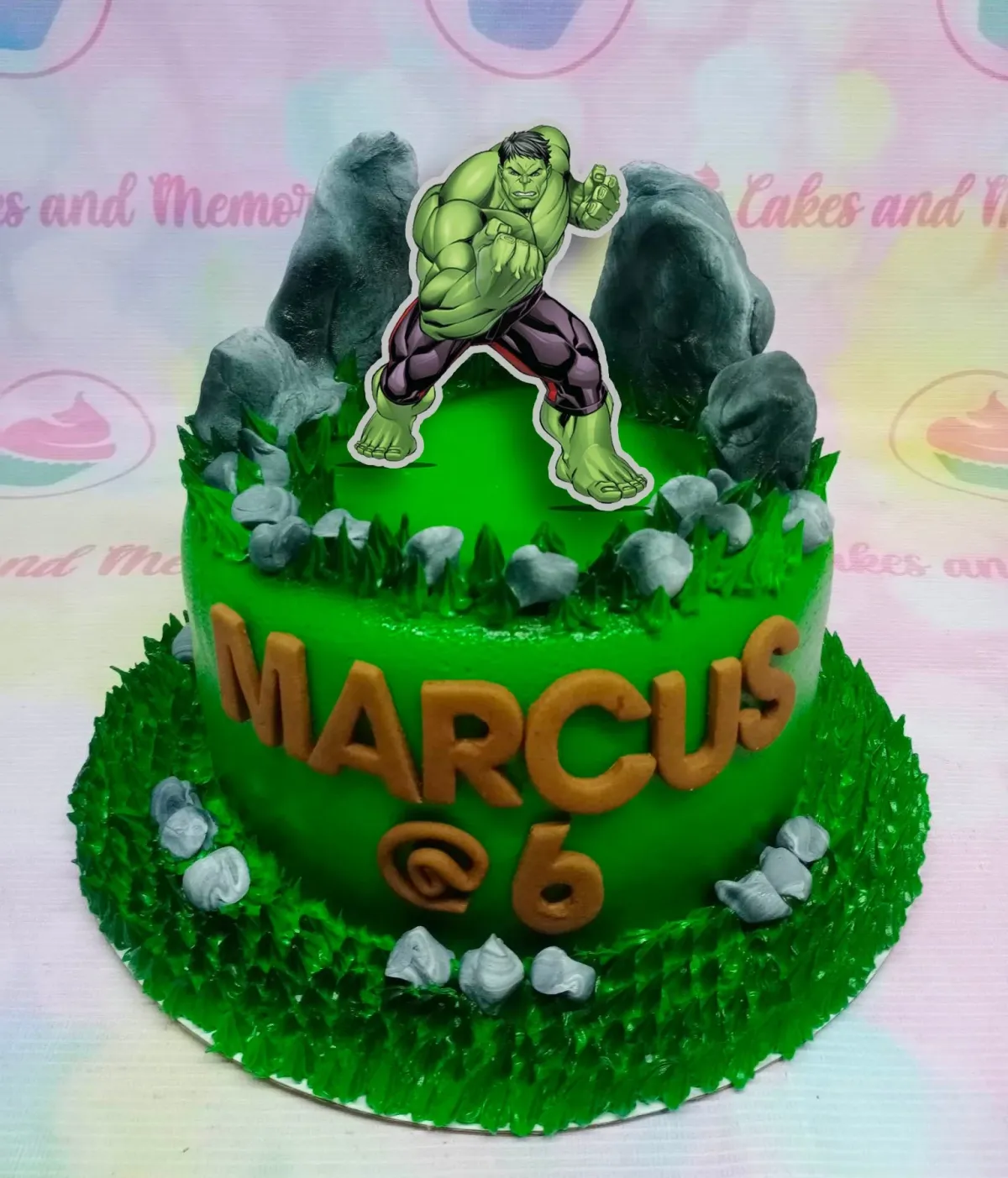 Hulk Cake