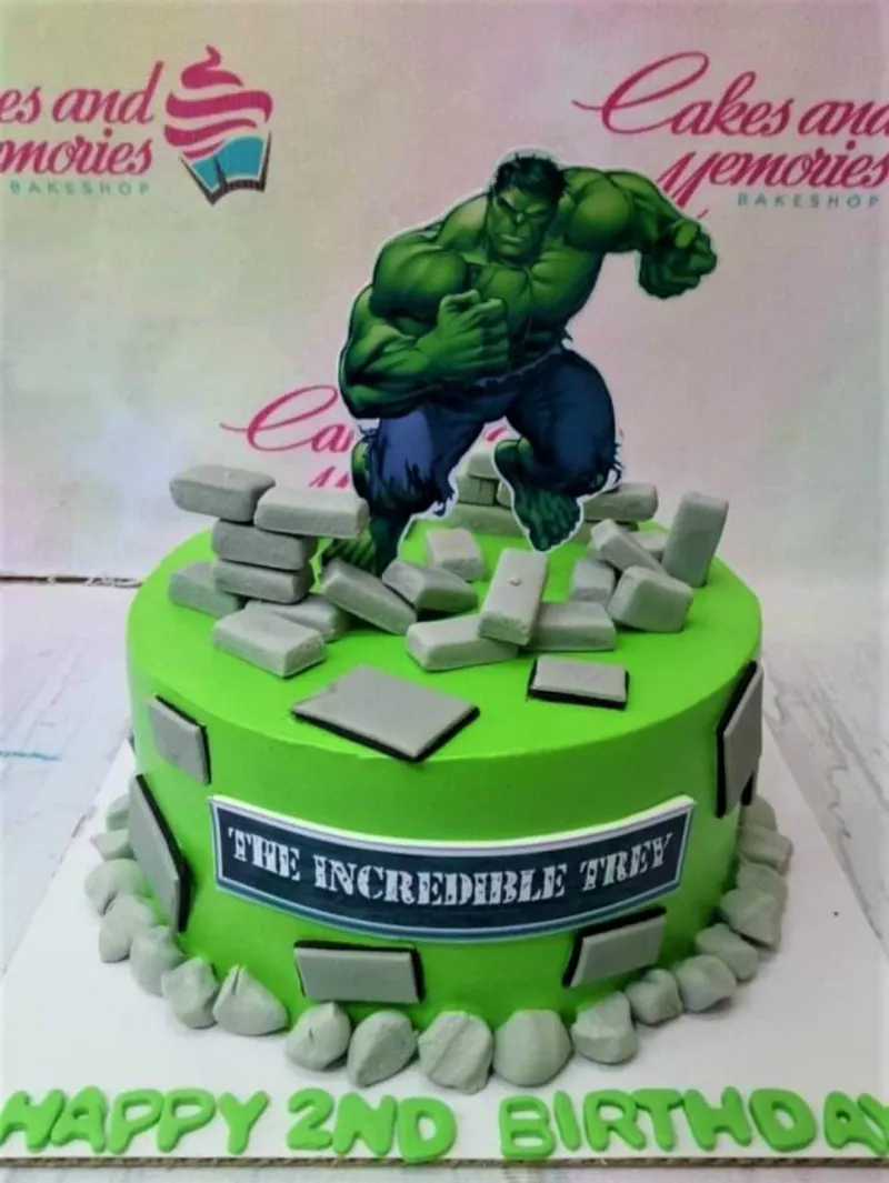 Hulk Cake