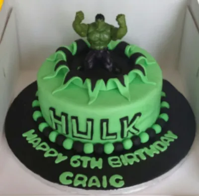 Hulk Cake