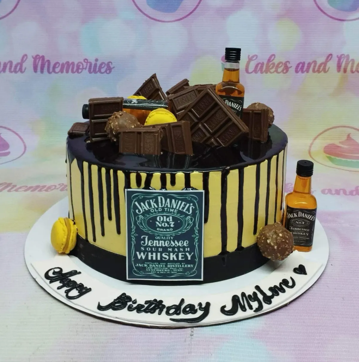 Jack Daniel's Drinks Cake Design