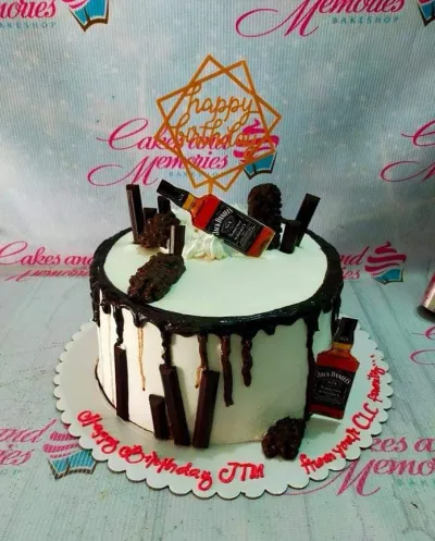 Jack Daniel's Drinks Cake Design