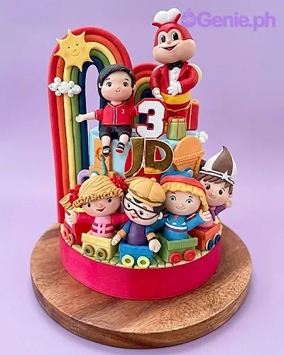 Jollibee Friends Cake Design