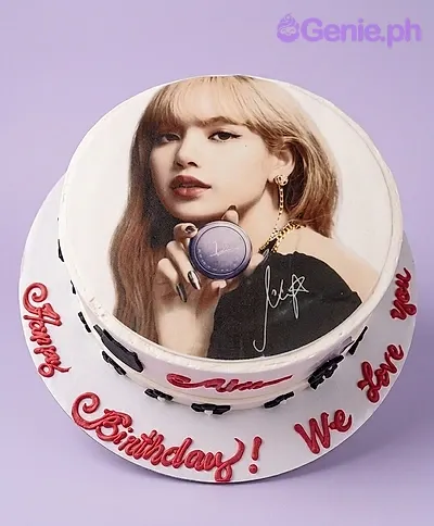 K-pop birthday 1 Tier - colorful theme with Lisa K-pop idol photo K-pop birthday 1 Tier - colorful theme with Lisa K-pop idol photo