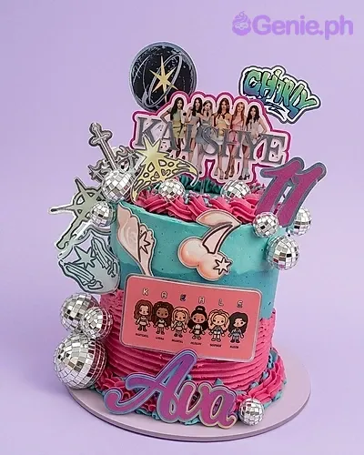 K-pop Disco Cake Design