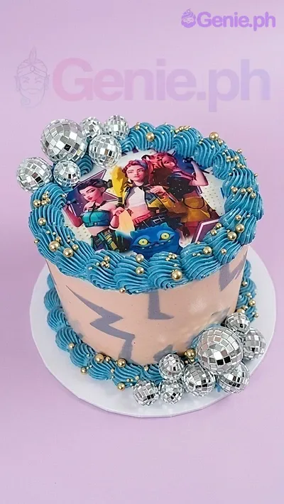 K-pop Disco Cake Design