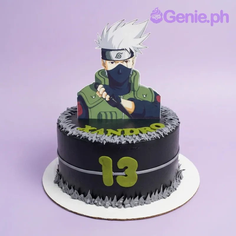 Kakashi Naruto Cake