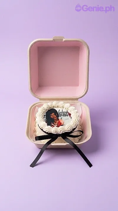 Katseye Bento Ribbon Cake Design