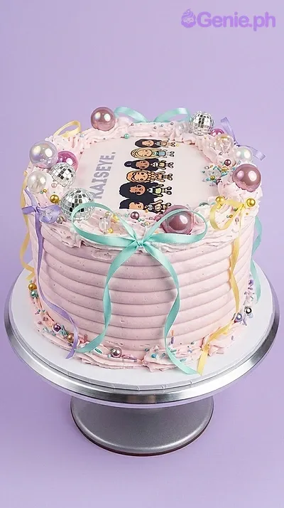 Katseye Kpop Disco Cake Design