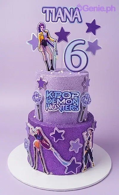 Kpop 6th Lavender Cakes Cake Design