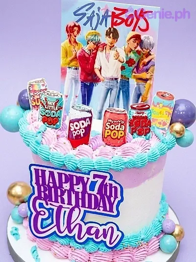 Kpop Birthday Cake