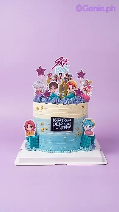 Kpop Demon Hunters Cake