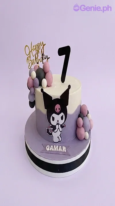 Kuromi 7th Birthday Cake