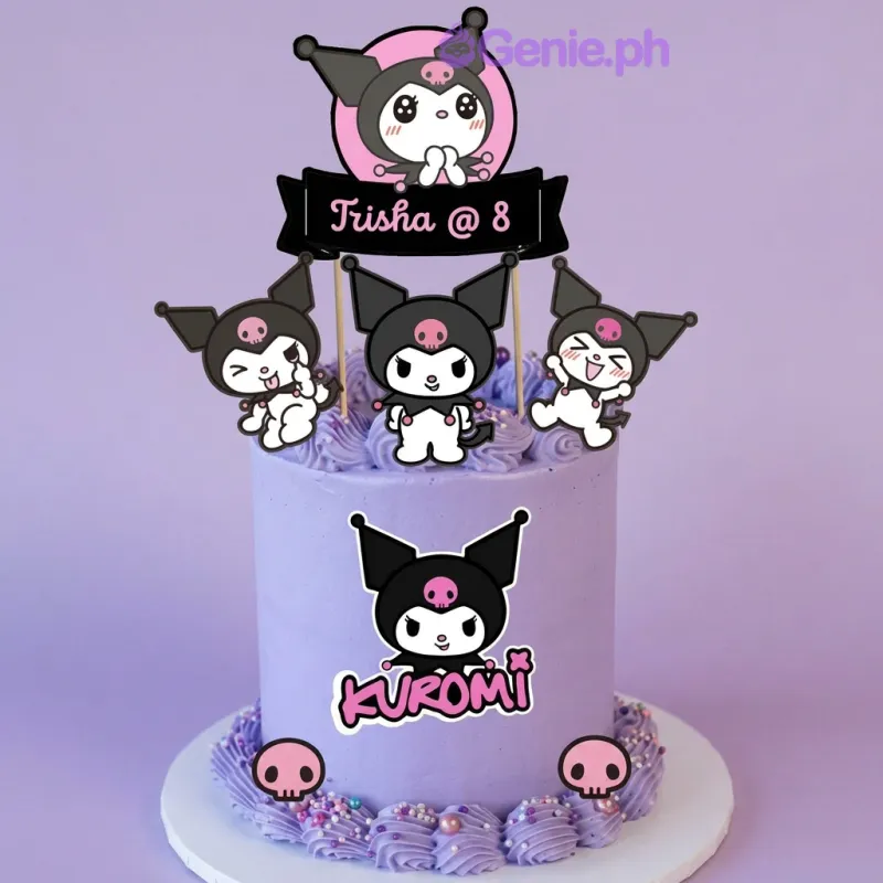 Kuromi Birthday Cake