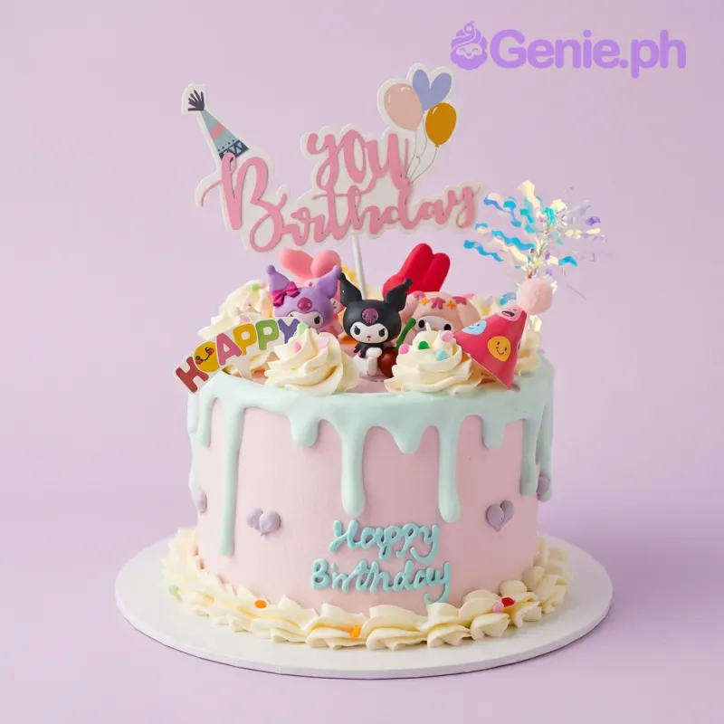 Kuromi Birthday Cake