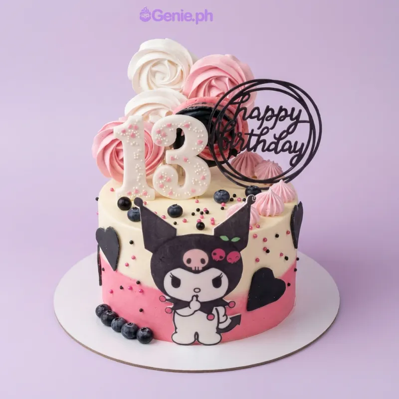 Kuromi Birthday Cake