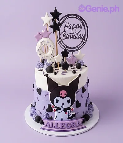 Kuromi Birthday Cake