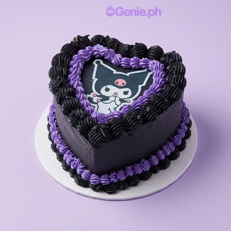 Kuromi Heart Cake