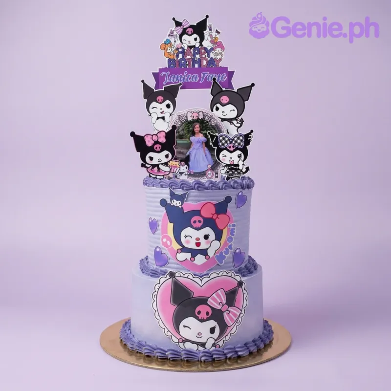 Kuromi Sanrio Cake