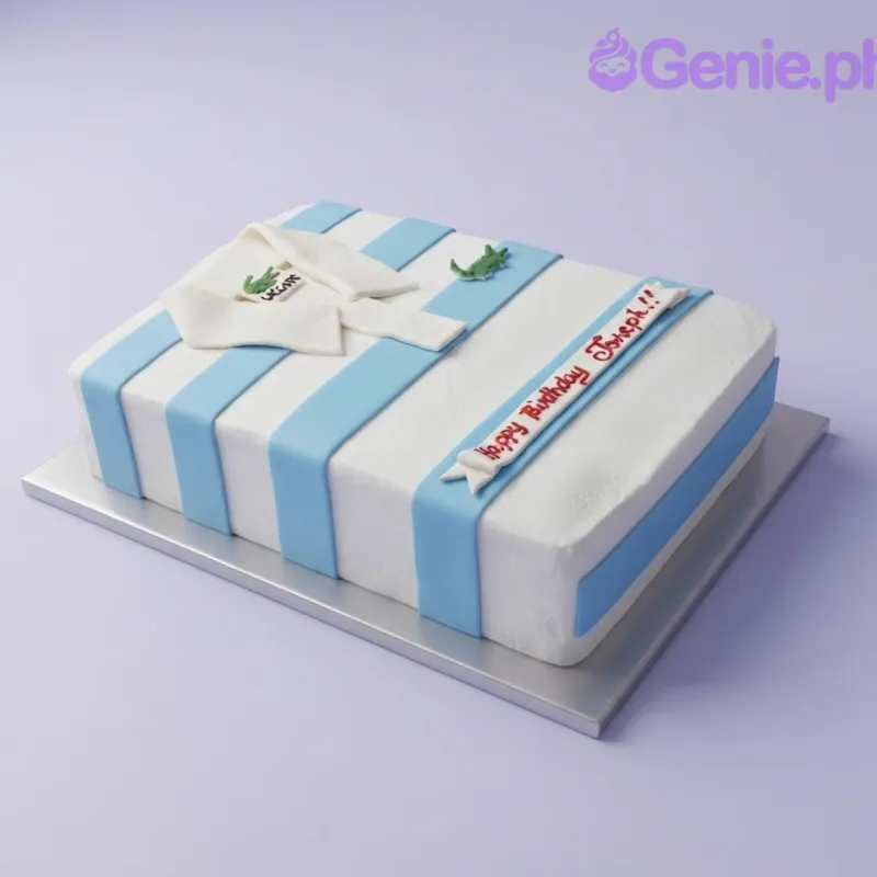 Lacoste Shirt Cake Design