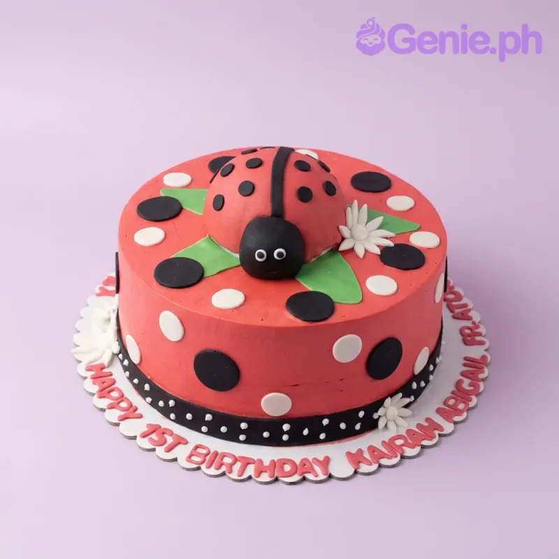 Ladybug Bugs Cake Design
