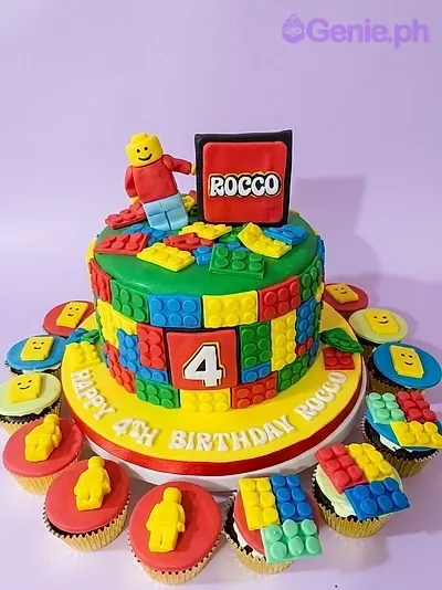Lego Birthday Cake