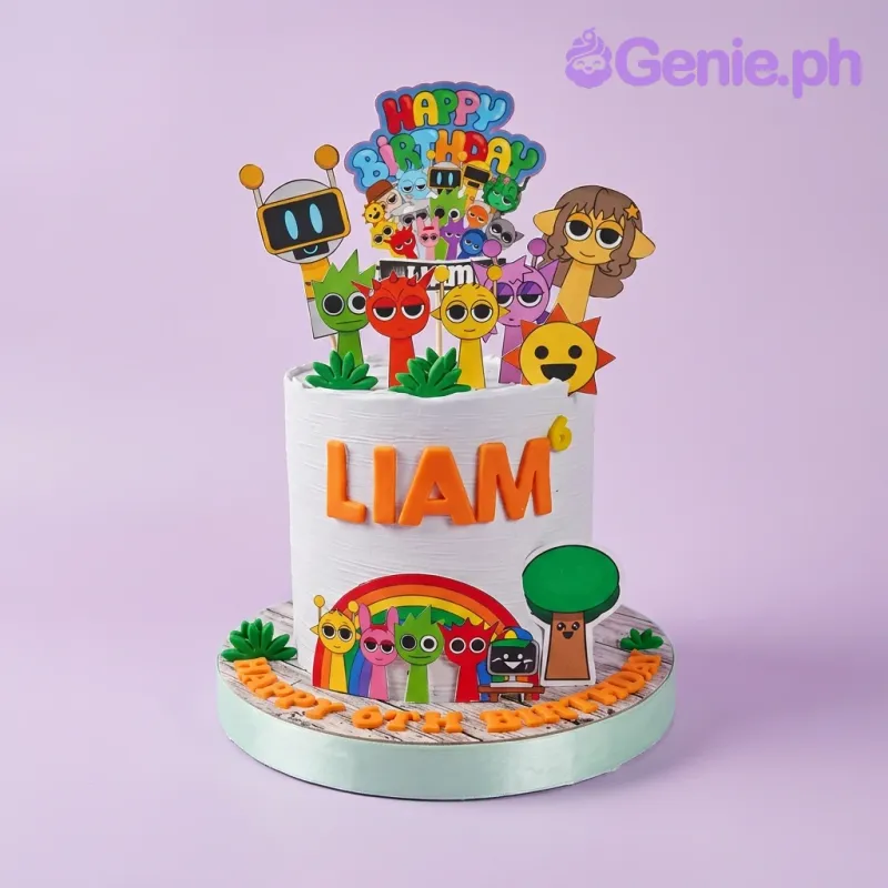 Liam Cartoon Cake