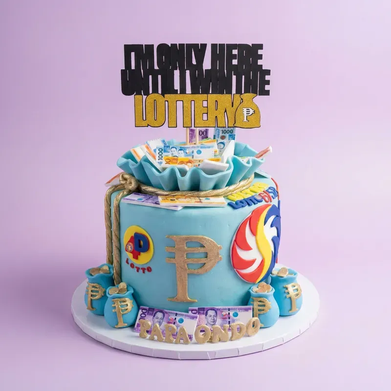 Lottery Money Cake