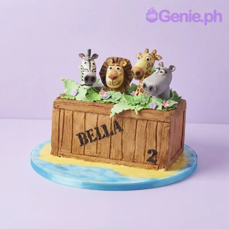 Madagascar Safari Cake Madagascar Safari Cake