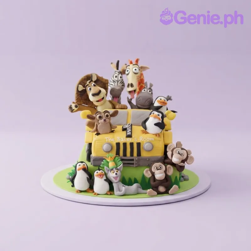 Madagascar Safari Cake Madagascar Safari Cake