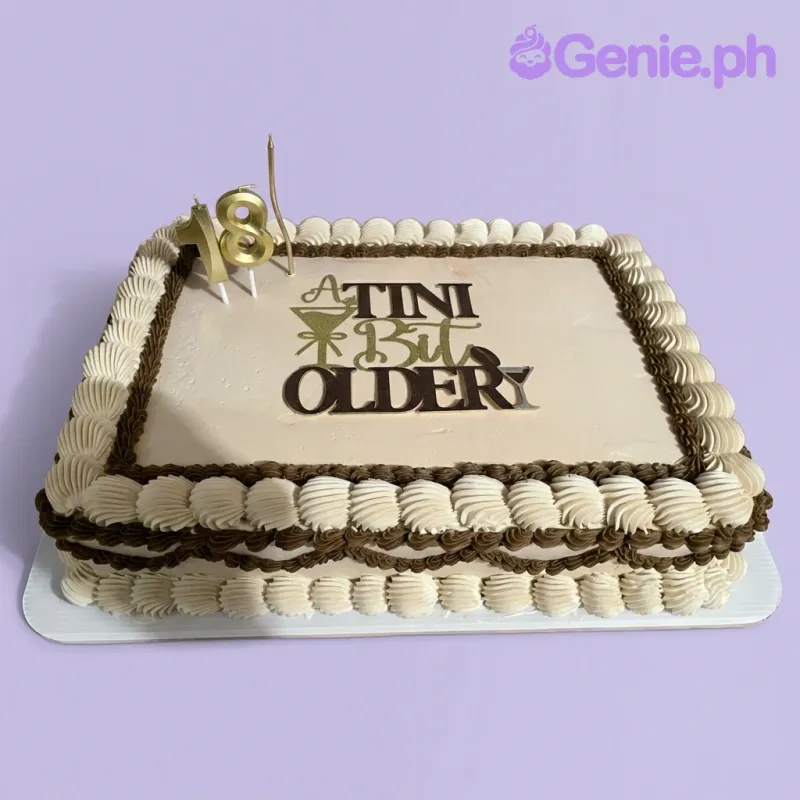 Martini Birthday Cake