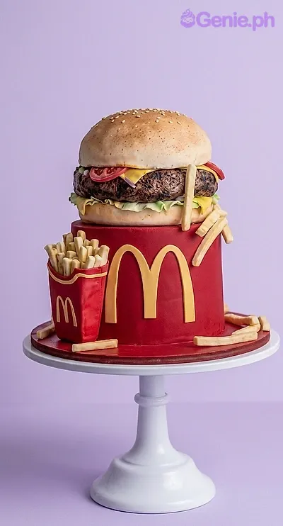 Mcdonald's Burger Cake