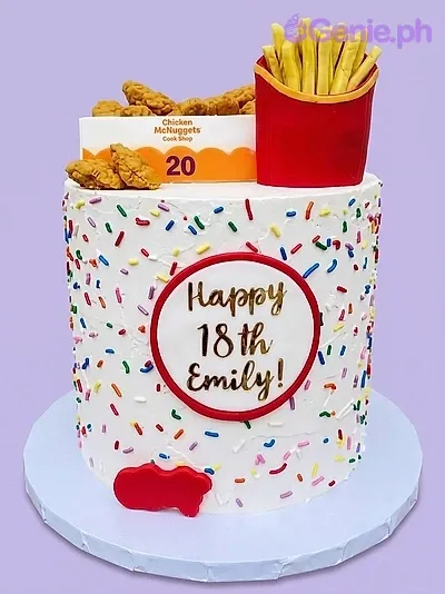 Mcdonald's Fast Food Cake