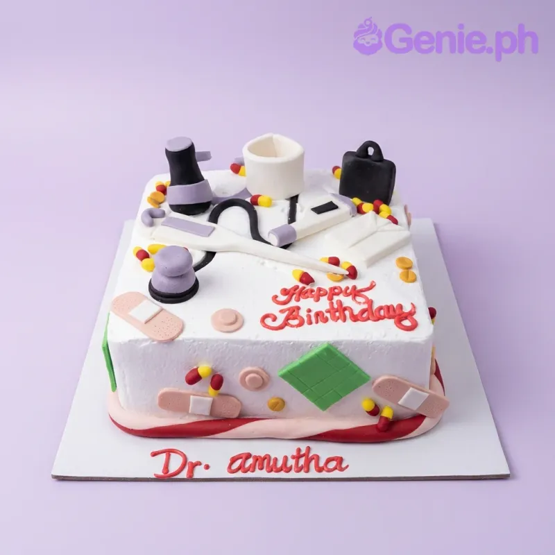 Medical Doctor Healthcare Cake Design