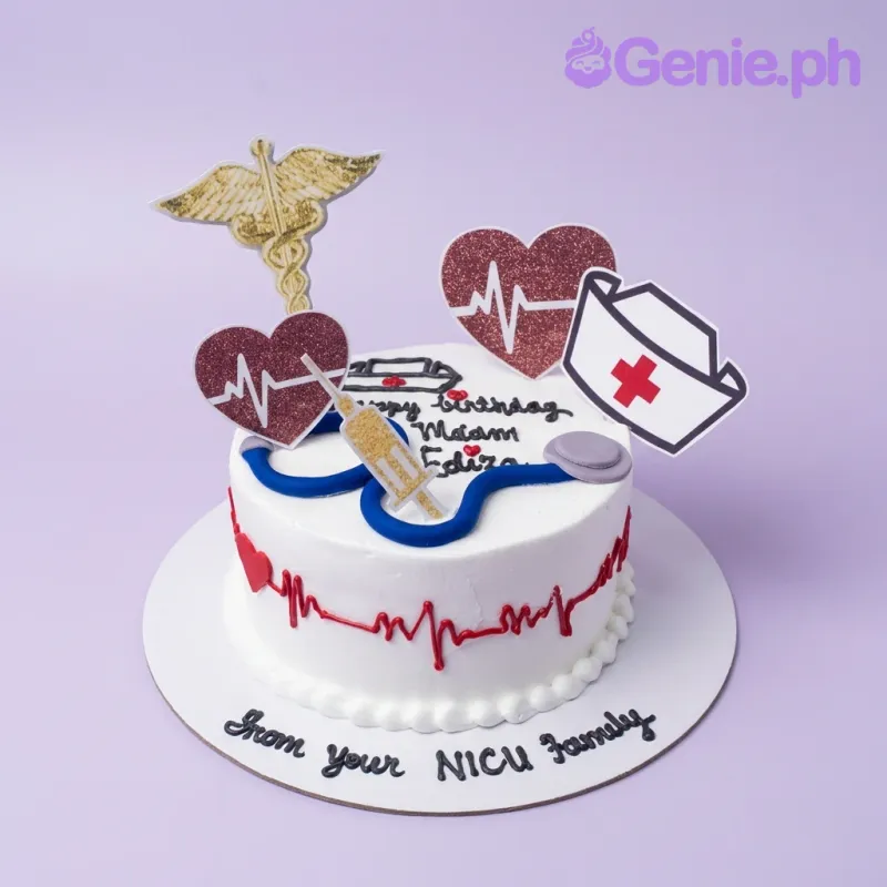 Medical Nurse Healthcare Cake Design