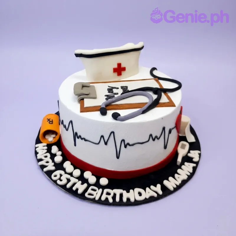 Medical Nurse Healthcare Cake Design
