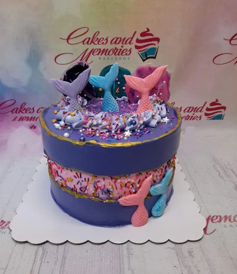 Mermaid Lavender Cakes Cake Design