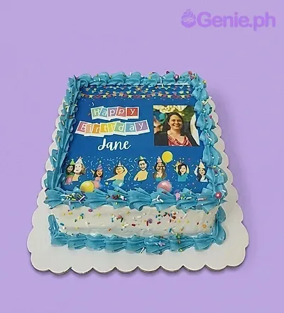 Mermaid Birthday Cake