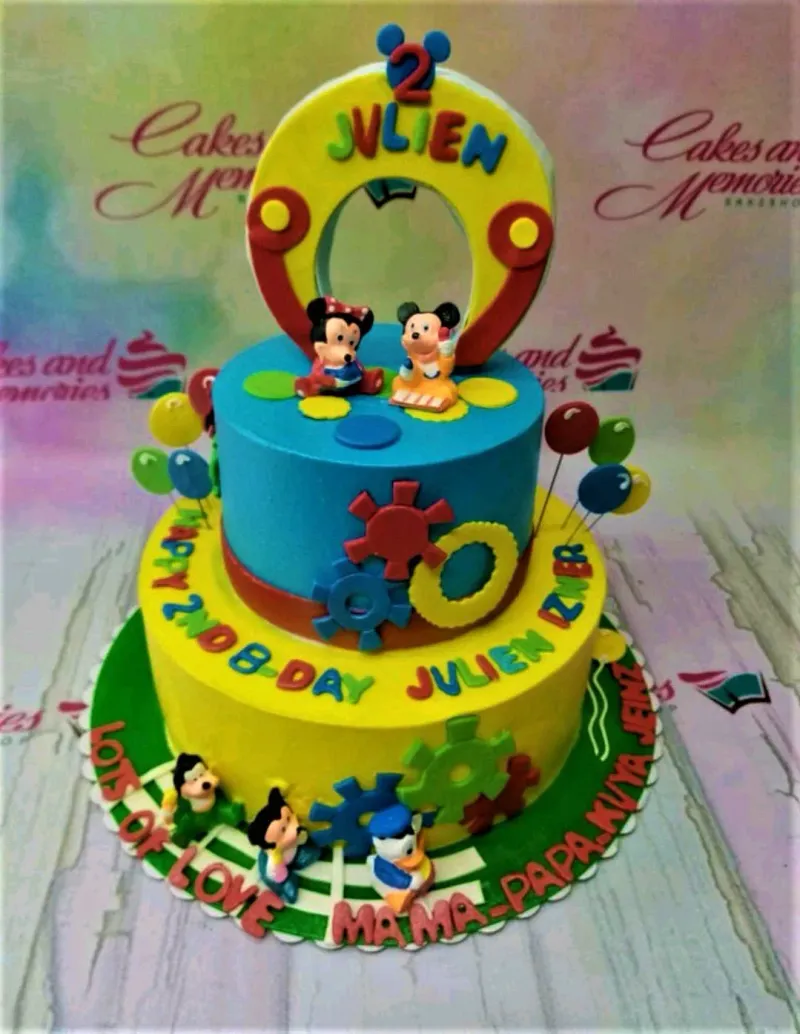 Mickey Mouse Clubhouse Cake
