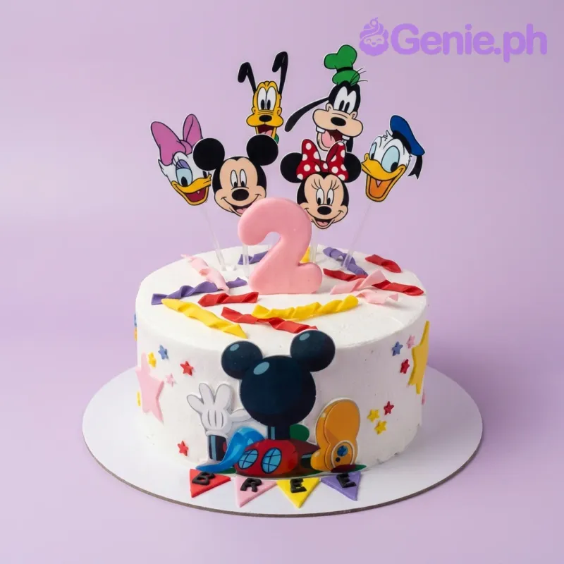 Mickey Mouse Friends Cake Design