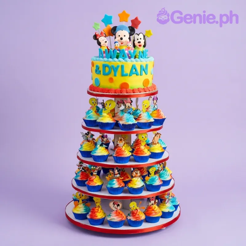 Mickey Mouse Friends Cake Design