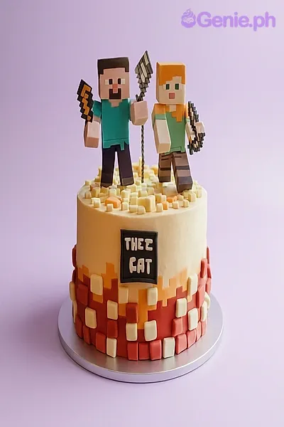 Minecraft Cake