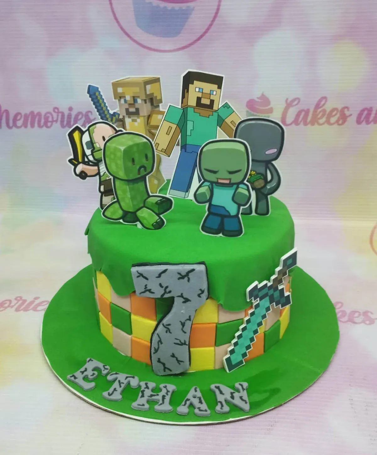 Minecraft Cake